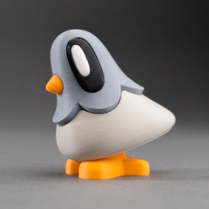 Pigeon design 3D avec compartiment secret imprimé au Québec